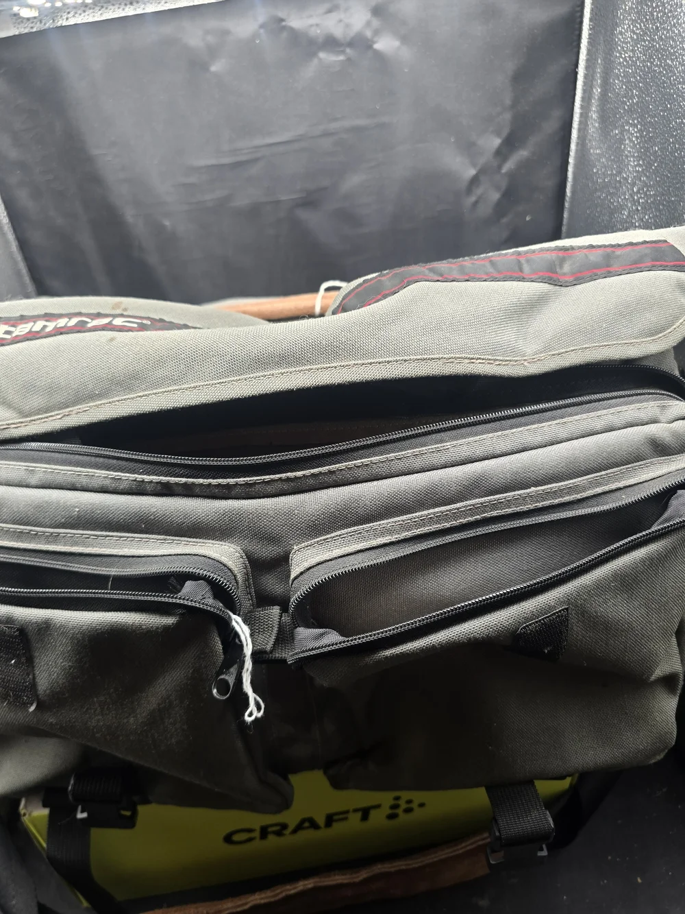 Olive Green Men's Duffel/Camera Bag